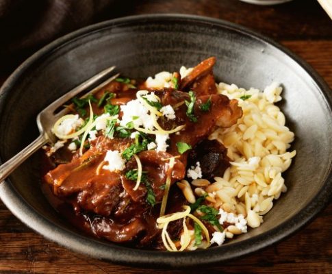Lamb Chops in Red Wine Sauce – Slow Cooker