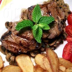 Simple Barbecued Lamb Chops