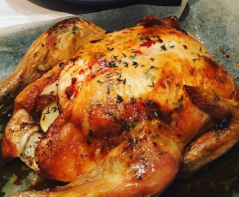 Lemon and Thyme Roast Chicken