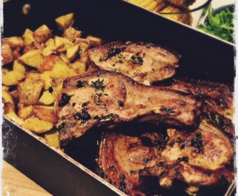 Sage and Thyme Pork Chops