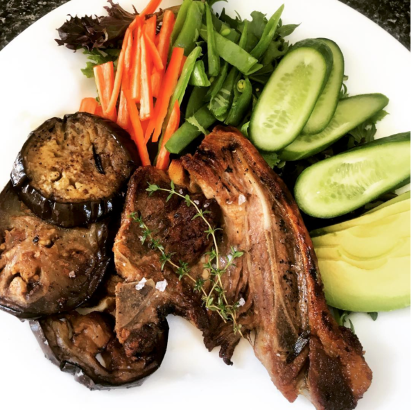 Marinated BBQ Lamb Chops