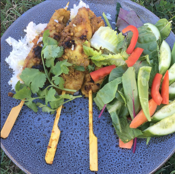 Chicken Satay Kebabs