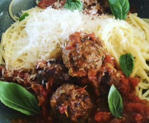 Meatballs and Spaghetti