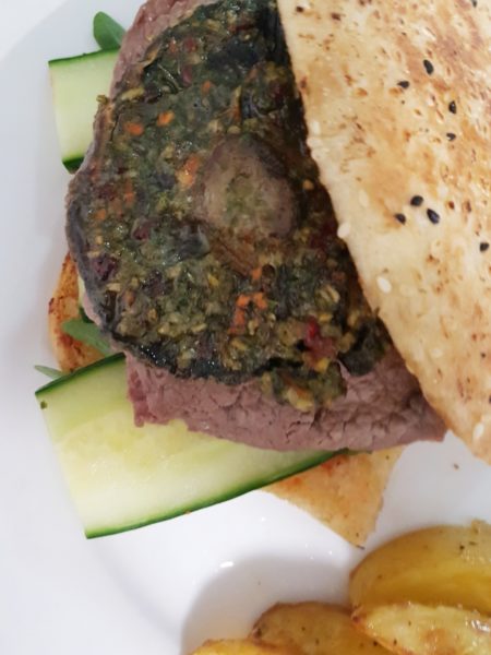 Portobello Mushroom Burger
