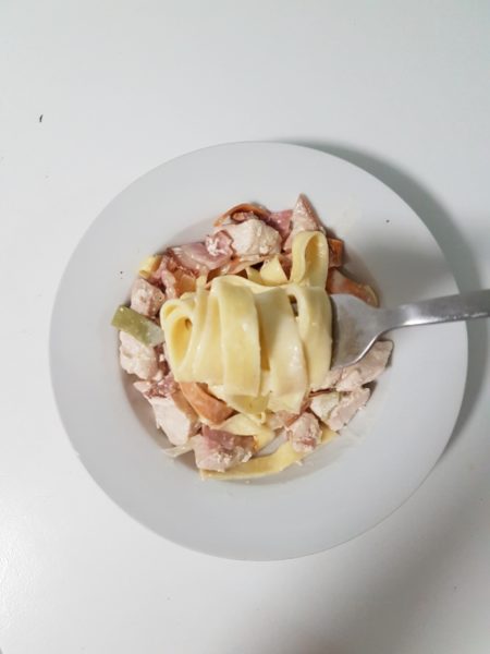 Creamy Chicken Fettuccine