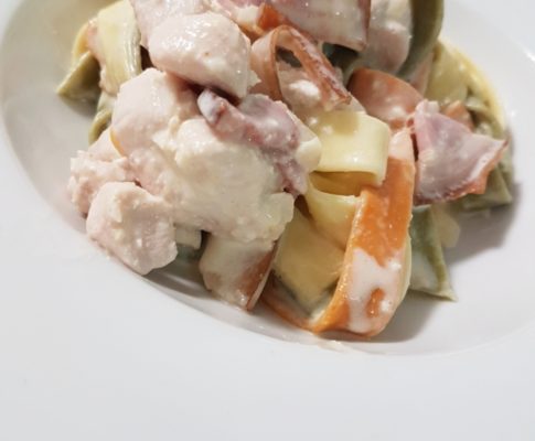 Creamy Chicken Fettuccine