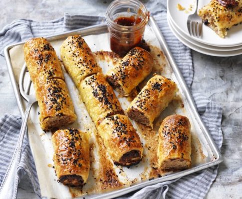 Spiced Pork Sausage Rolls