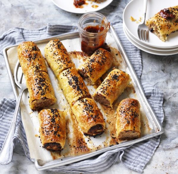 Spiced Pork Sausage Rolls