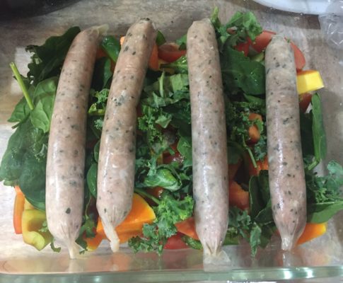 Oven Baked Sausages