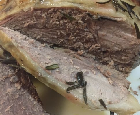 Slow Cooker Lamb Roast