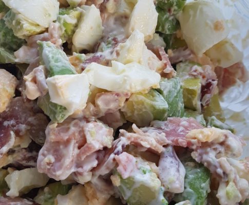 Bacon, Avocado and Egg Salad