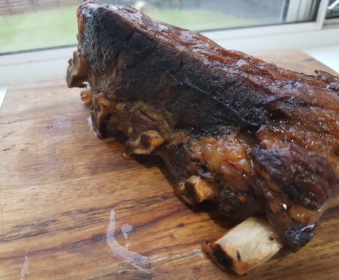 Sweet and Sticky Beef Ribs