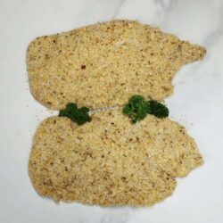 Herb and Garlic Crumbed Pork Steaks